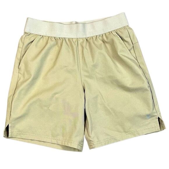 Xersion Girl’s Kahki Colored Quick Dry Athletic Shorts Medium 10/12 - Picture 1 of 8